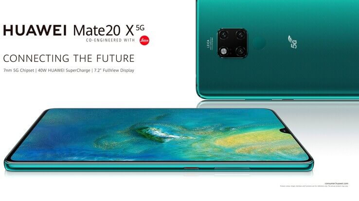 Huawei Mate 20 X 5G Großbritannien