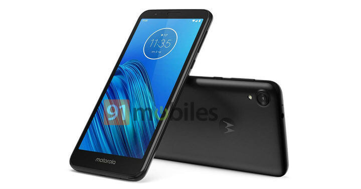 Motorola Moto E6 zeigt sich auf Renderbild