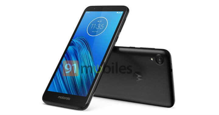 Motorola Moto E6 Renderbild