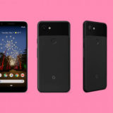 Google Pixel 3a Black Pressebild