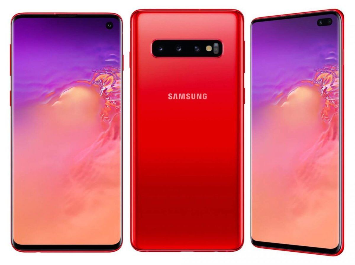Samsung Galaxy S10 und S10+ Cardinal Red