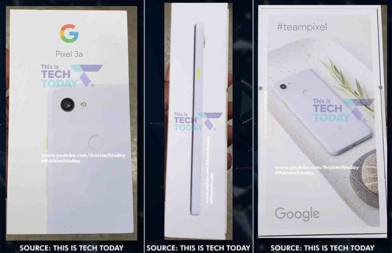 Google Pixel 3a (XL): Release-Datum bestätigt, Retail-Verpackung aufgetaucht