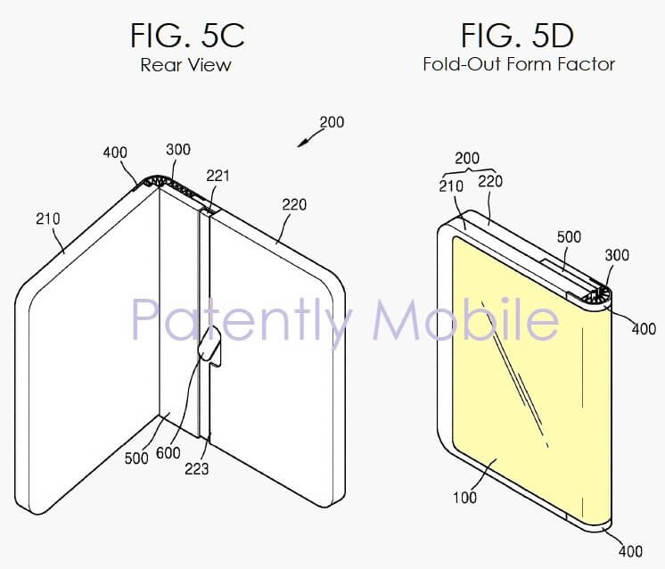 Samsung Galaxy Fold 2 Patent