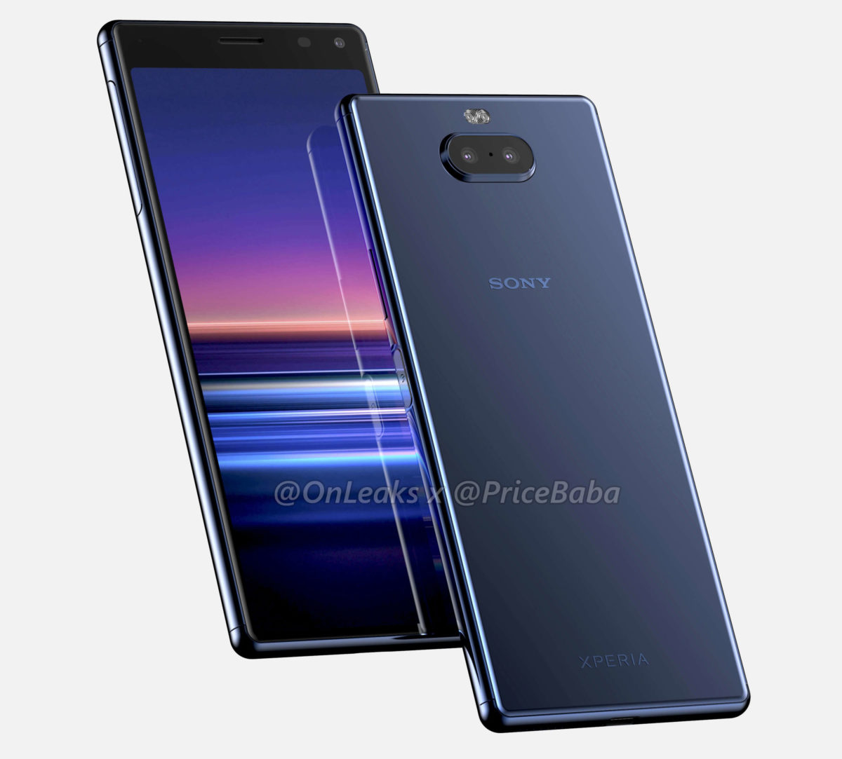 Sony Xperia 20 Renderbild