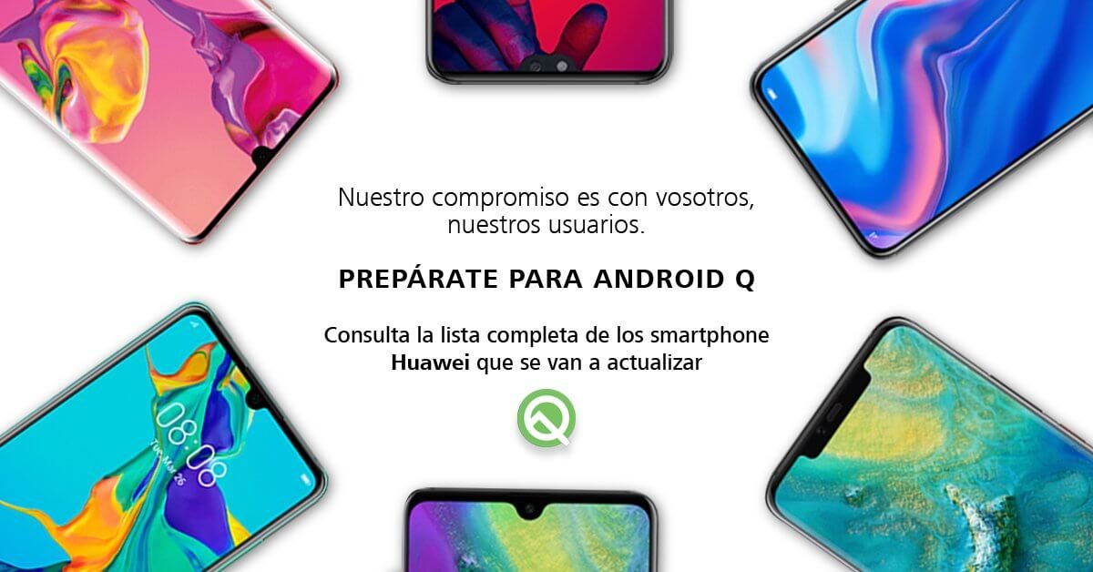 Huawei 6 weitere Smartphones Android Q Update