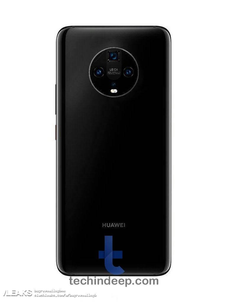 Huawei Mate 30 Rückseite Render