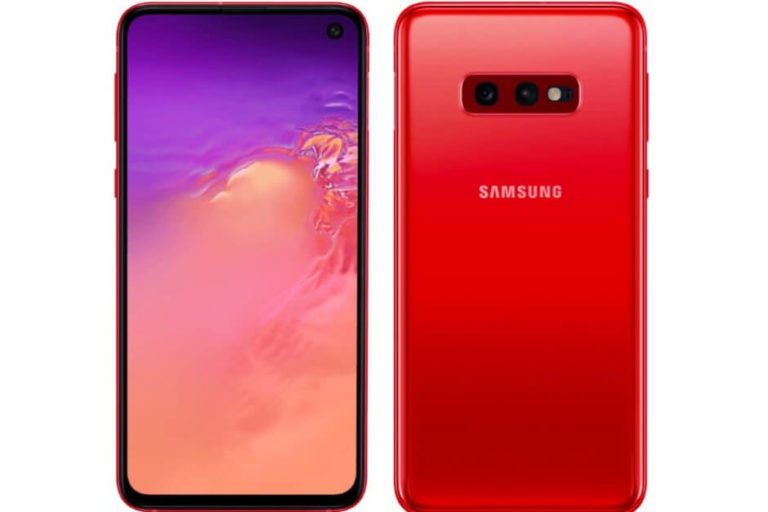 Samsung Galaxy S10e "Cardinal Red"