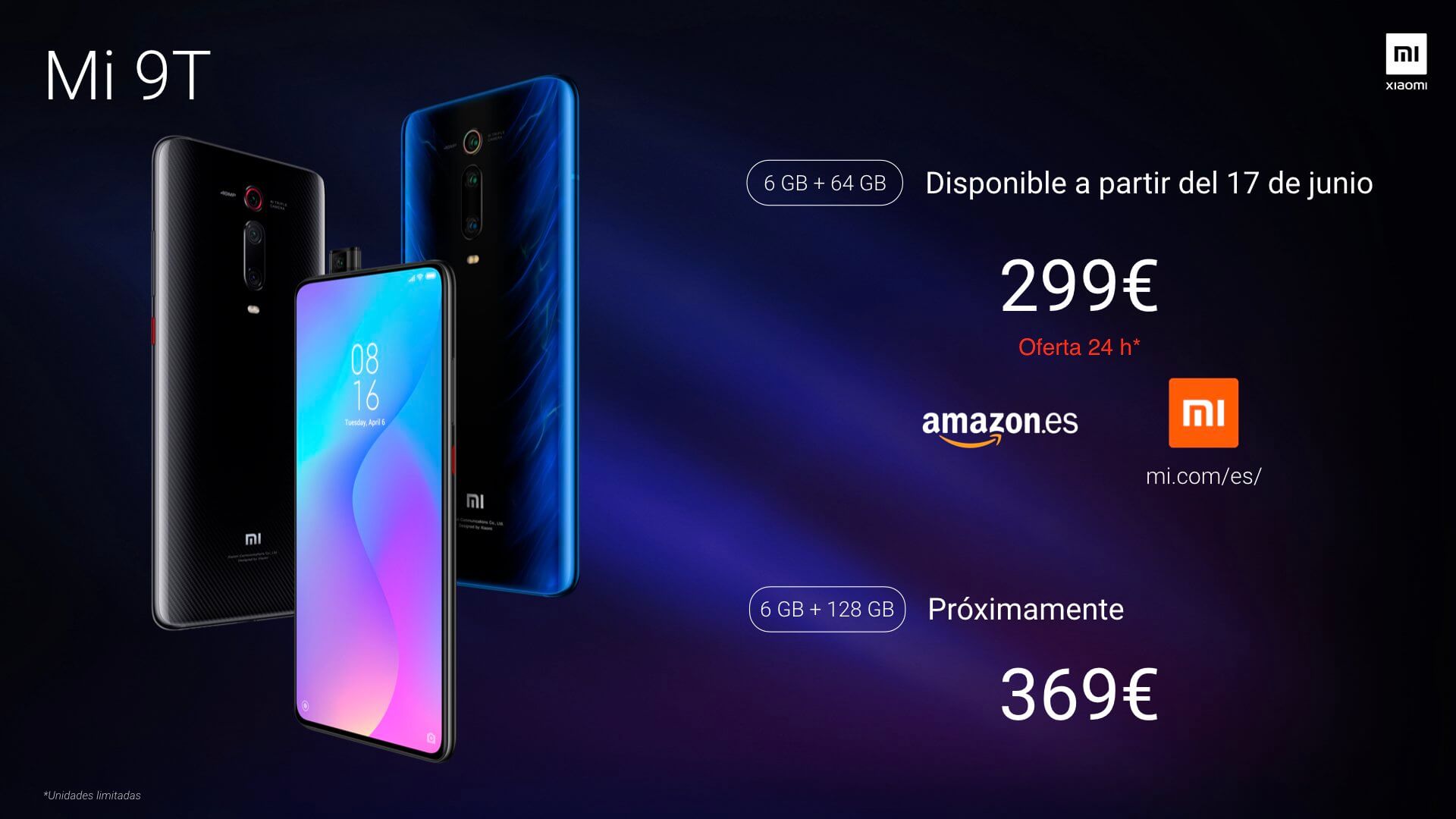 Xiaomi Mi 9T Pressebild Europa