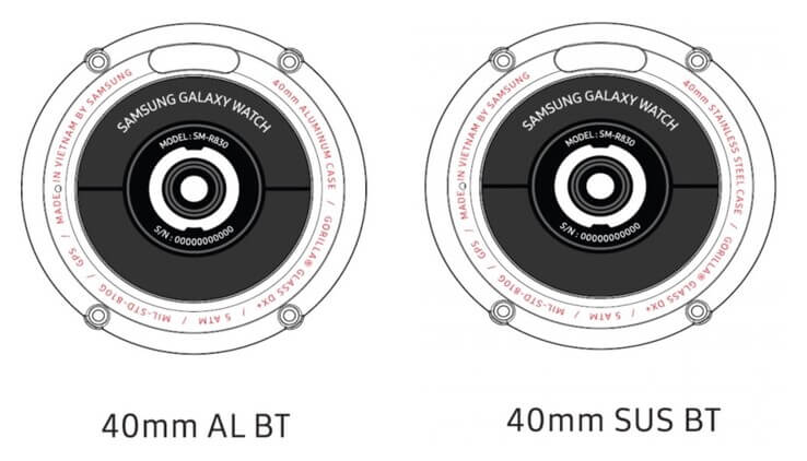 Samsung Galaxy Watch Active 2 FCC