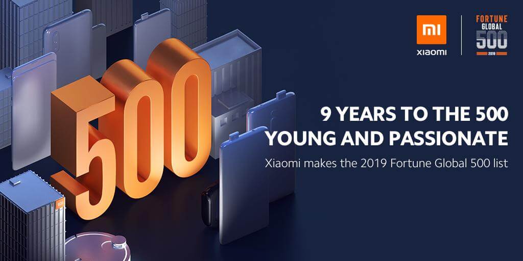 Xiaomi Fortune Global 500