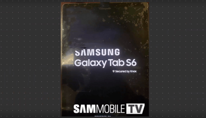 Samsung Galaxy Tab S6 zeigt sich auf Bildern