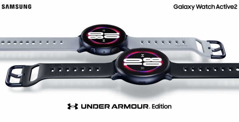 Samsung Galaxy Watch Active 2 Under Armour Pressebild