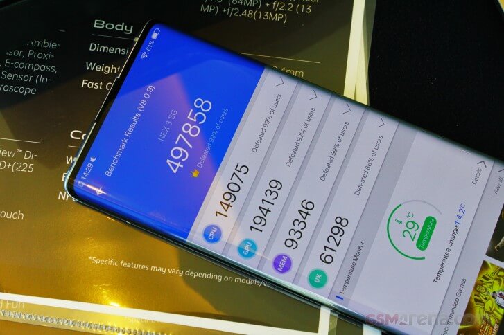 Vivo Nex3 AnTuTu-Benchmarrk