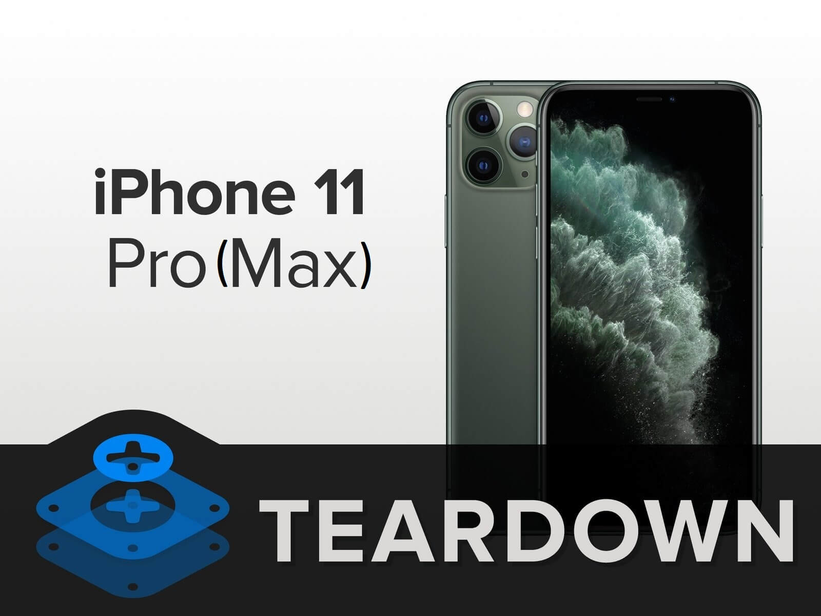 Das Apple iPhone 11 Pro Max im Teardown bei iFixit