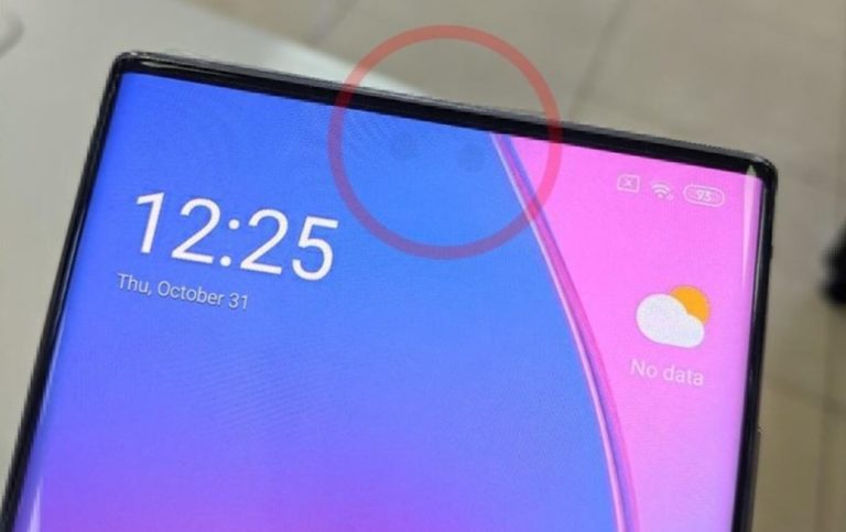 Xiaomi Mi Mix 4 Under Display Camera