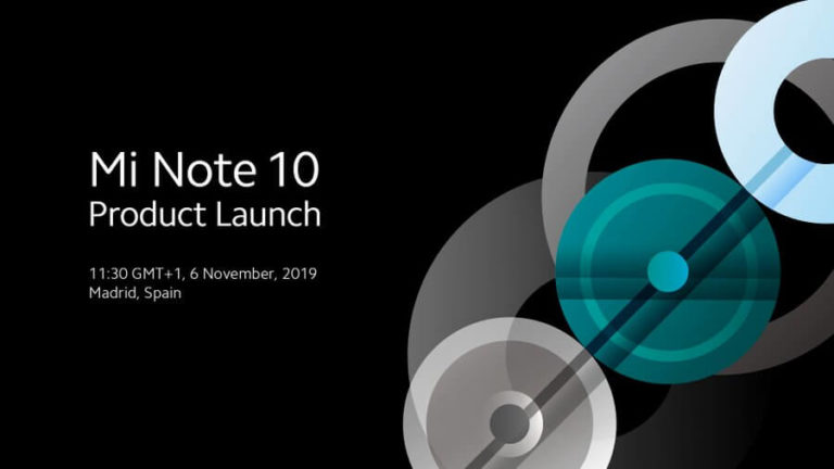 Xiaomi Mi Note 10 erscheint in Spanien am 6. November