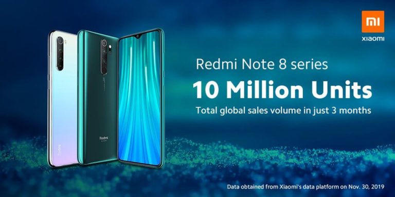 Redmi Note 8-Reihe feiert Meilenstein