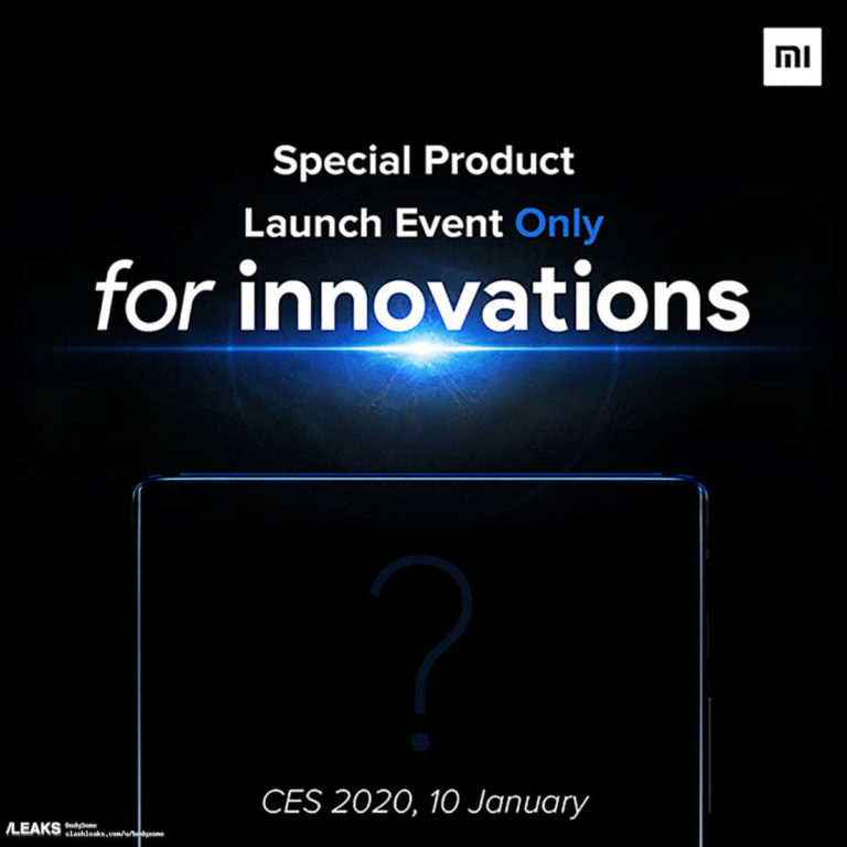 Xiaomi Mi Mix 4 Teaser Date of the Announcement