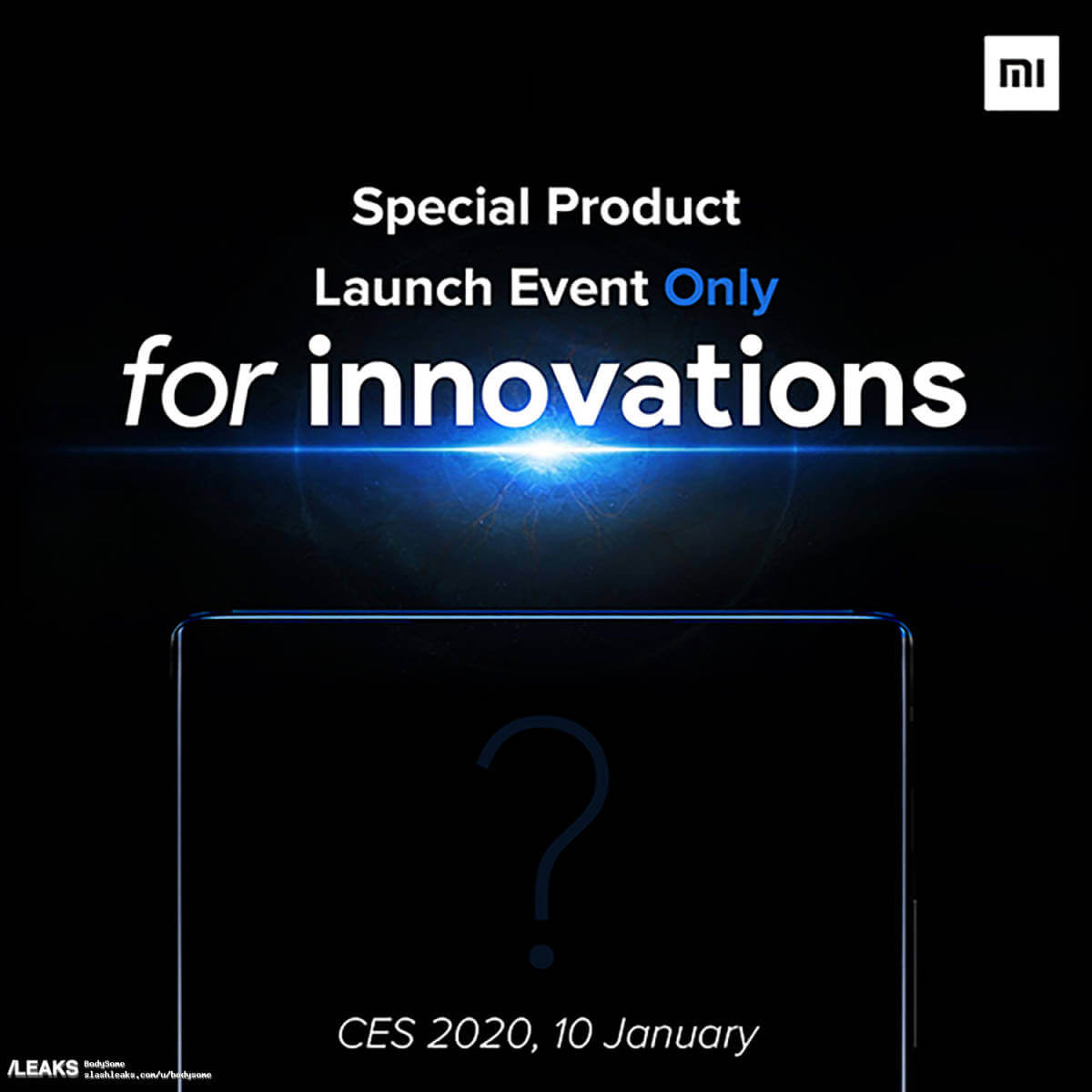 Xiaomi Mi Mix 4 Teaser Date of the Announcement