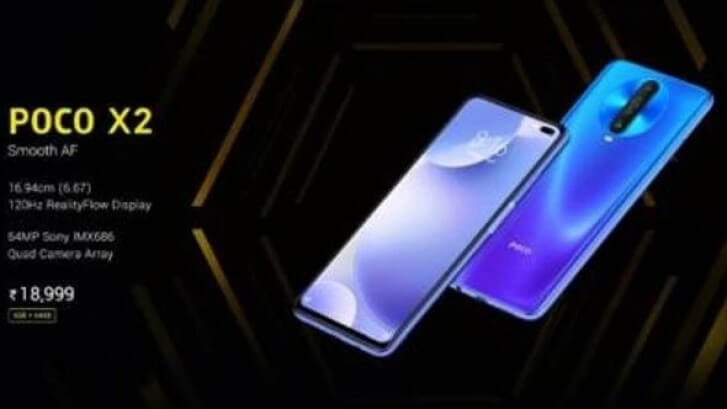 POCO X2 Leak