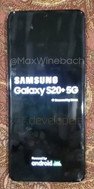 Samsung Galaxy S20+ 5G Leak