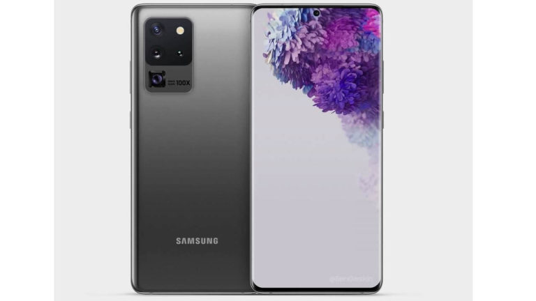Samsung Galaxy S20 Ultra: Neues Renderbild soll finales Design zeigen