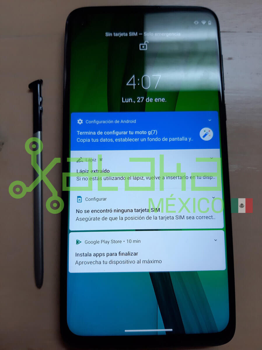 Motorola Moto G Stylus Leak