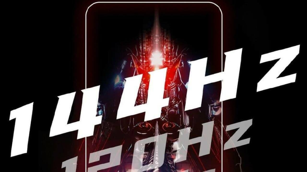 Nubia Red Magic 5G 144 Hz-Display