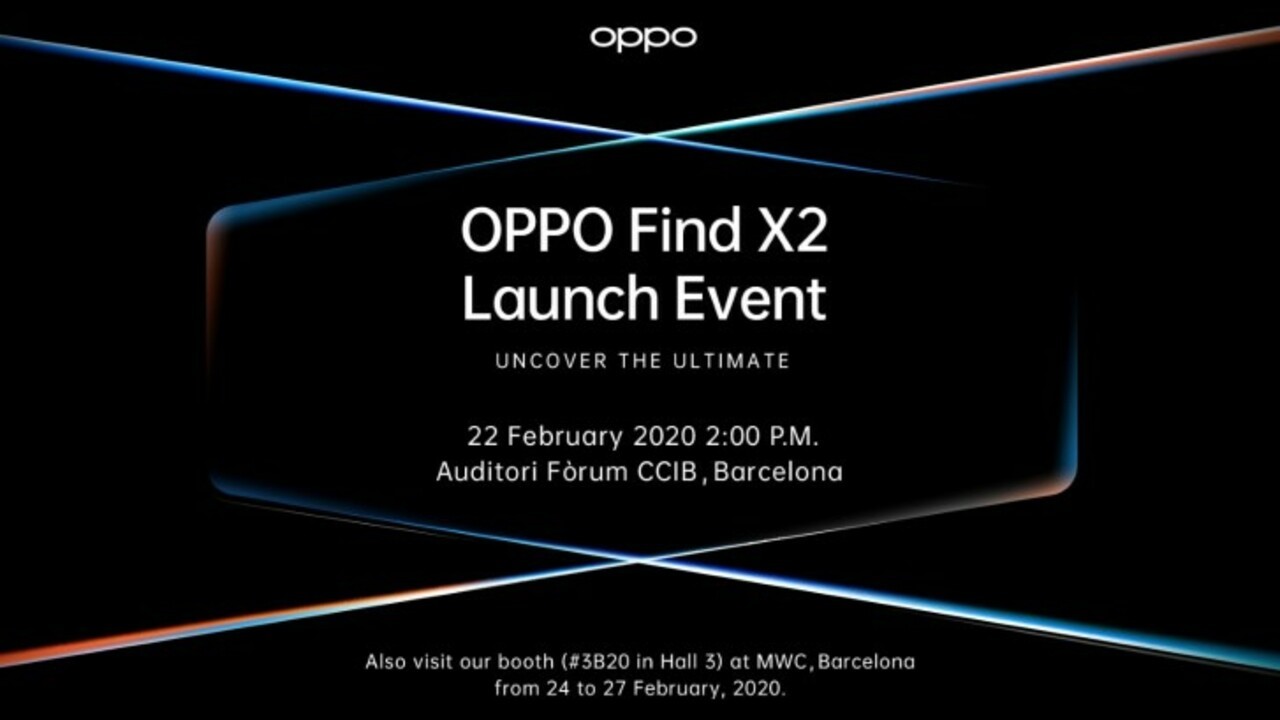 Oppo Find X2 Ankündigung