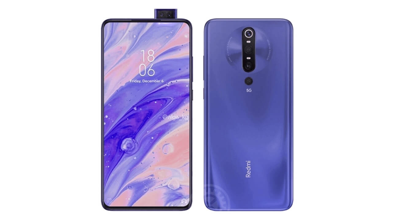 Redmi K30 Pro Render