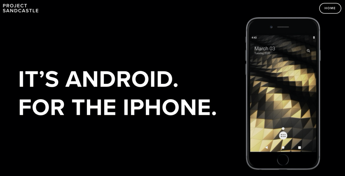 Android auf iPhone