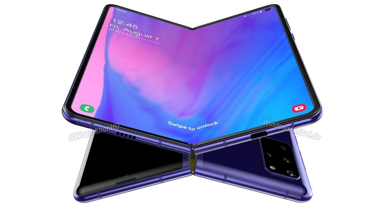 Samsung Galaxy Fold 2 Render