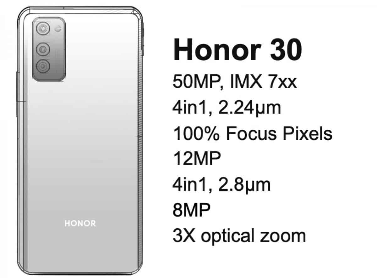 Honor 30 Kamera