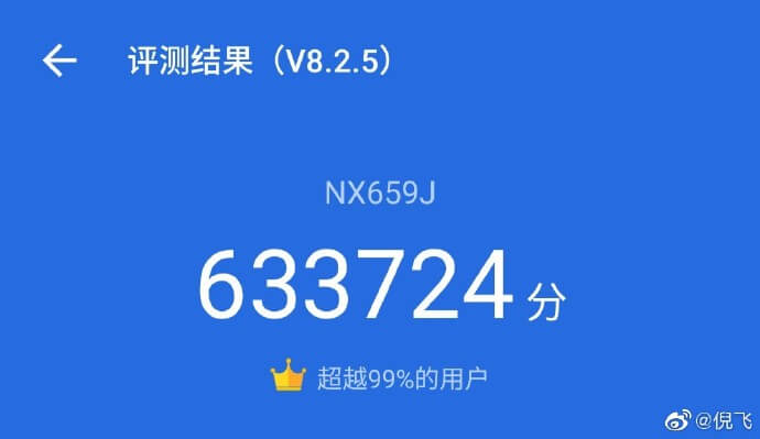 nubia Red Magic 5G AnTuTu