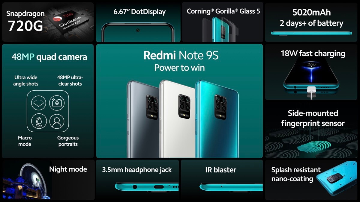 Redmi Note 9S Spezifikationen