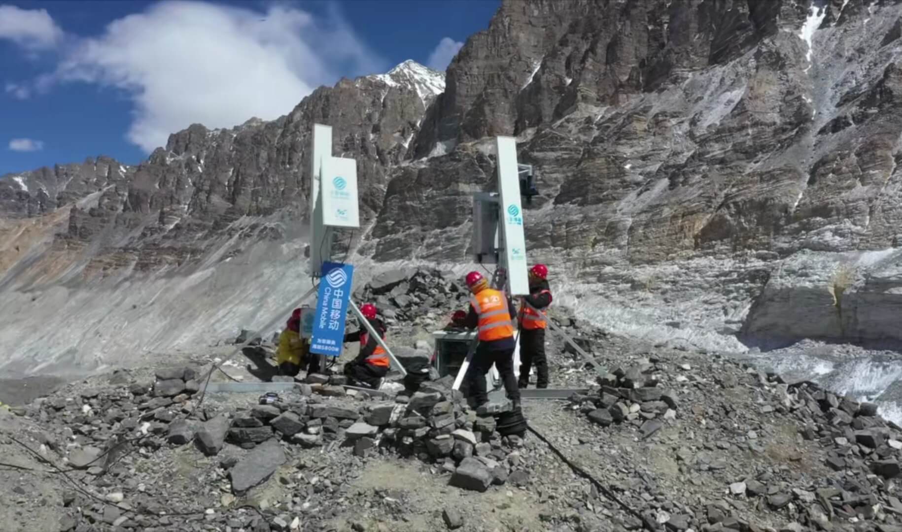Mount Everest 5G China Mobile