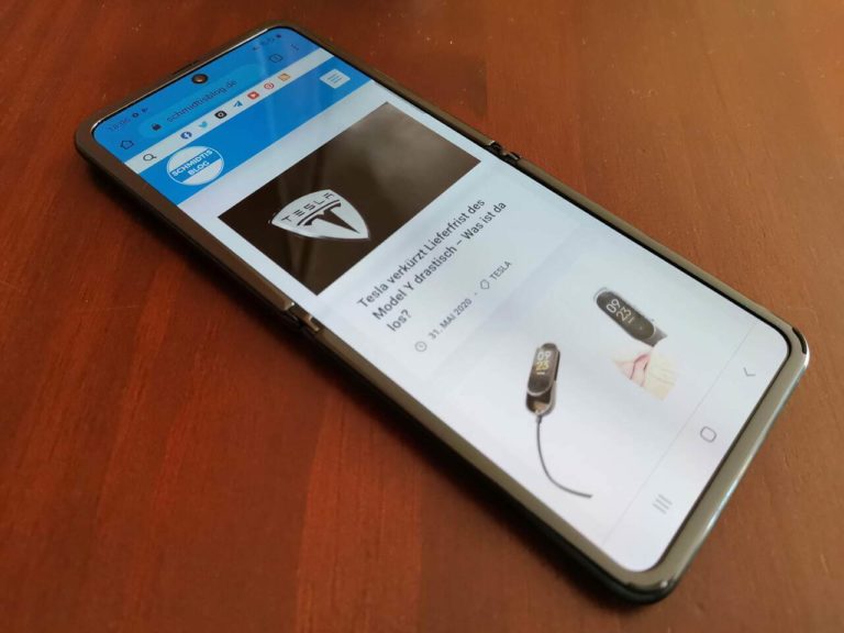 Samsung Galaxy Z Flip 5G zeigt sich erstmals