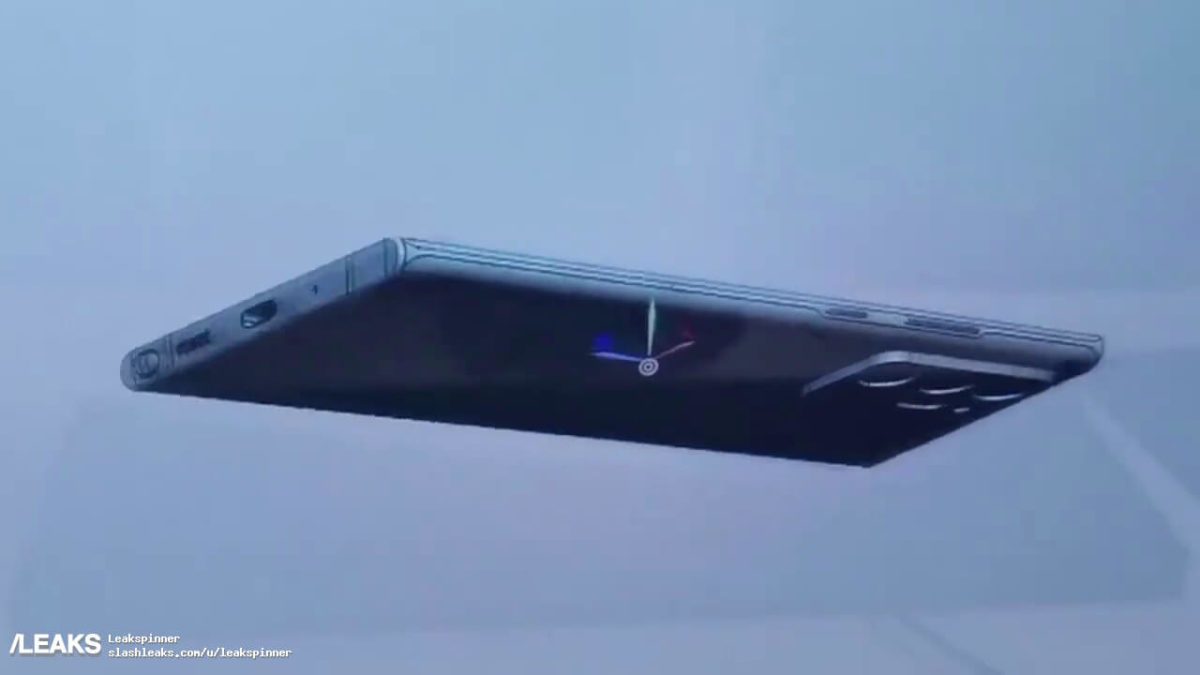 Samsung Galaxy Note 20 CAD-Zeichnung