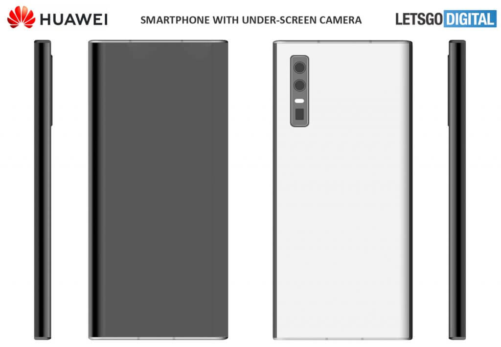 Huawei Smartphone mit Under-Display-Kamera Patent