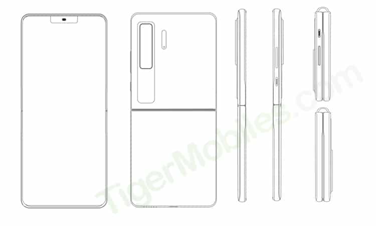 Huawei Mate V Clamshell-Patent