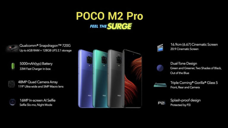 Poco M2 Pro offiziell vorgestellt