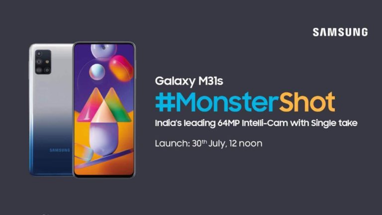 Samsung Galaxy M31s wird am 30. Juli vorgestellt