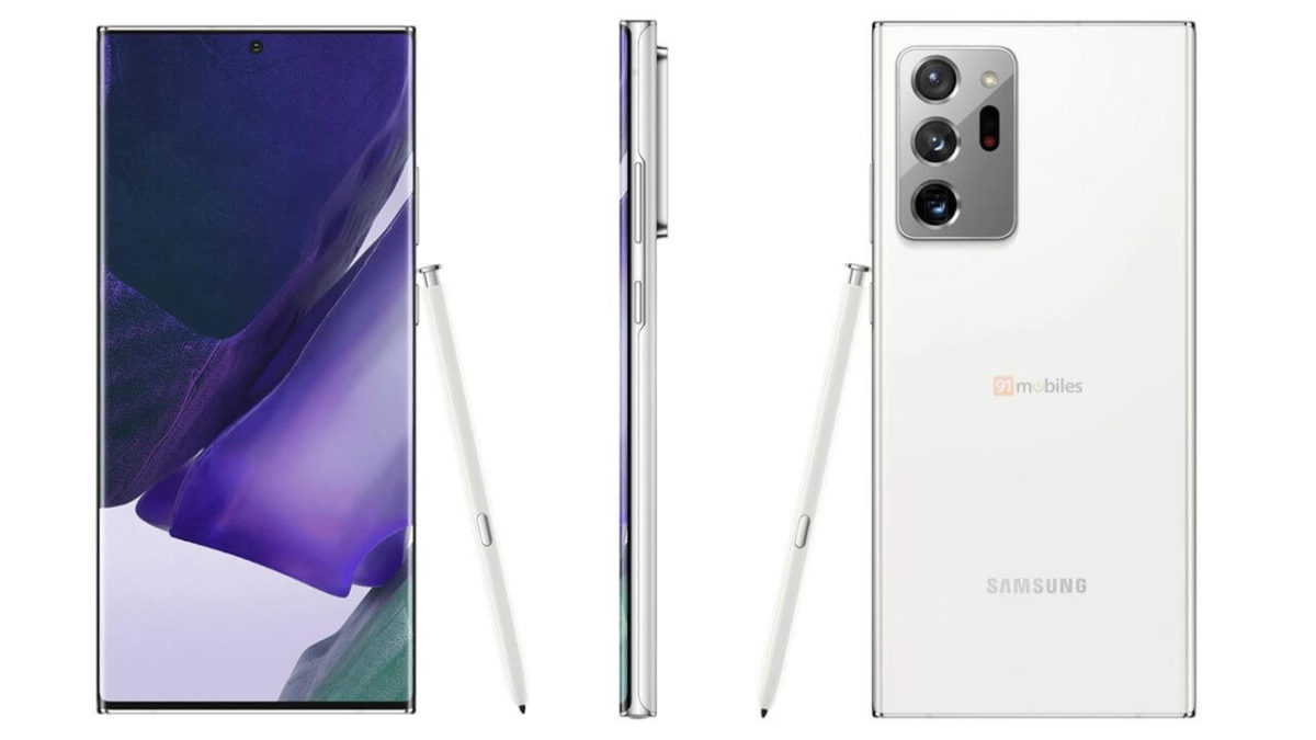 Samsung Galaxy Note 20 Ultra Mystic White Samsung Galaxy Note 20 Ultra Mystic White