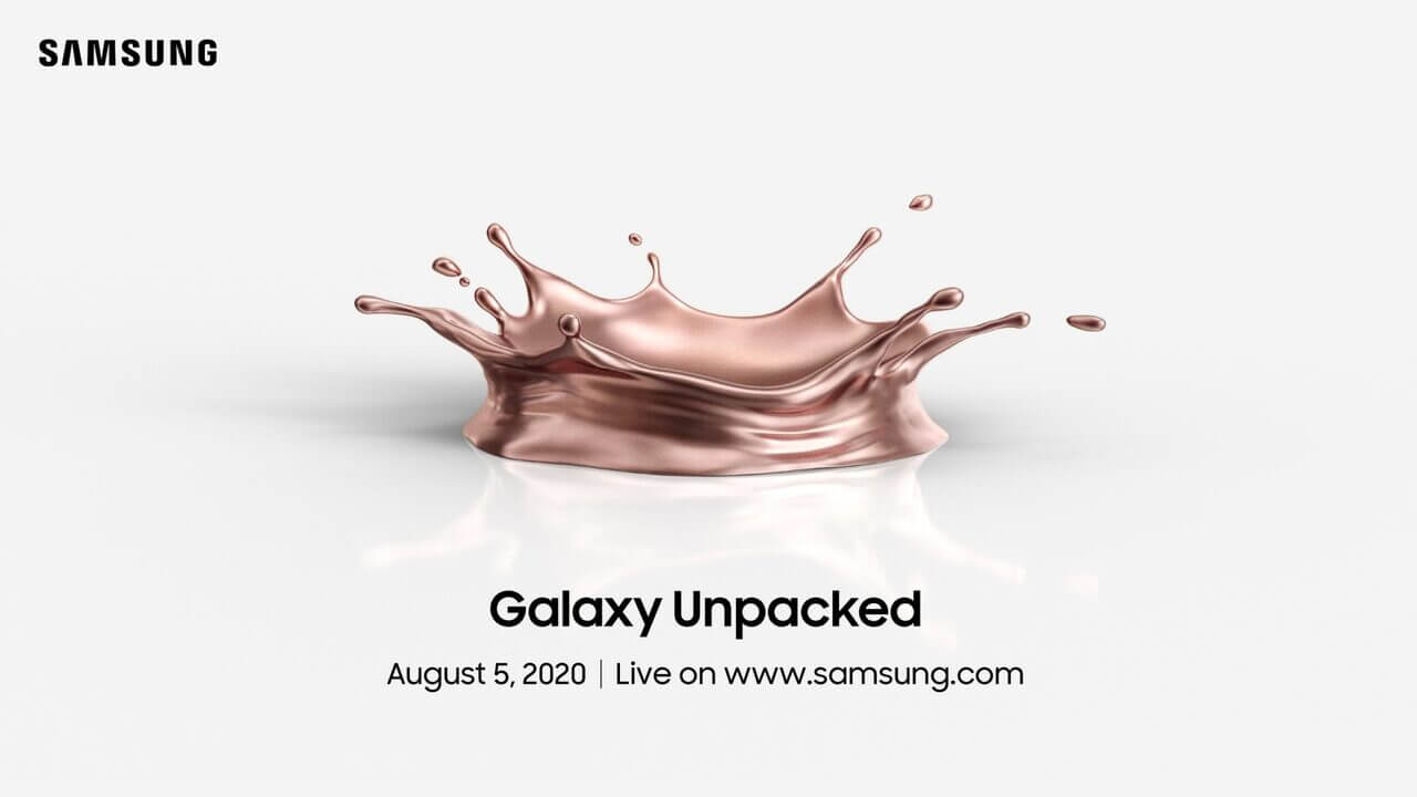 Samsung UNPACKED-Event am 5. August