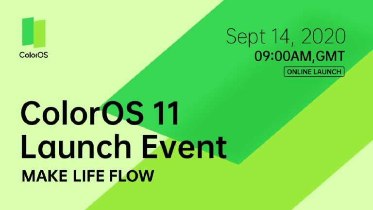 Oppo stellt ColorOS 11 basierend auf Android 11 am 14. September vor