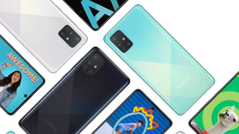 Samsung Galaxy A71 Android 11 Update gestartet