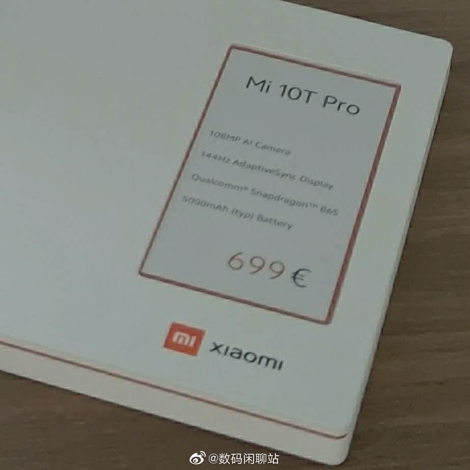 Xiaomi Mi 10T Pro Preis Europa