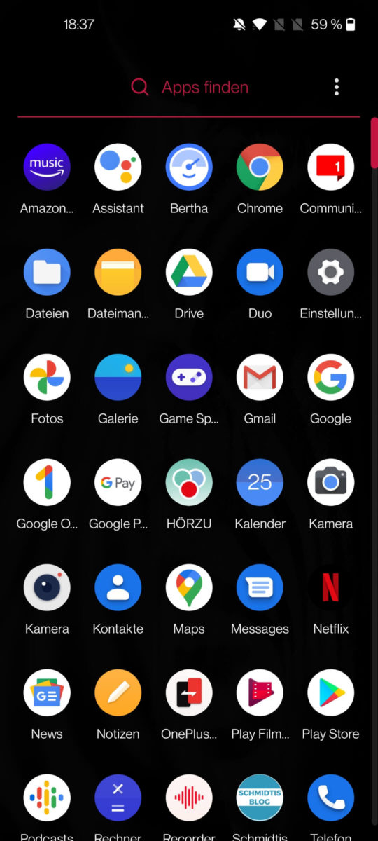 OxygenOS 11 Screenshot