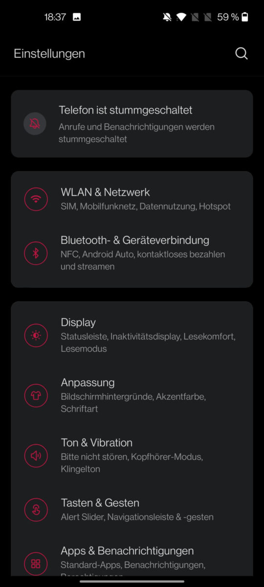 OxygenOS 11 Screenshot