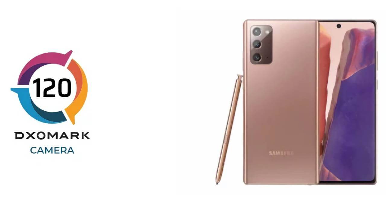 Samsung Galaxy Note 20 DxOMark Exynos-Version